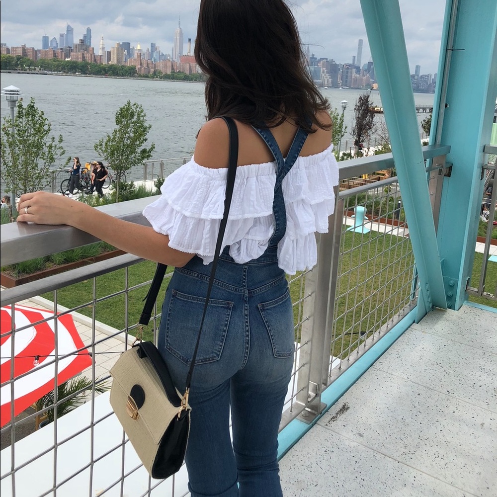 MADEWELL denim overalls